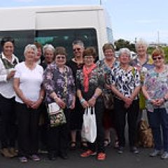 a group of people posing for a photo